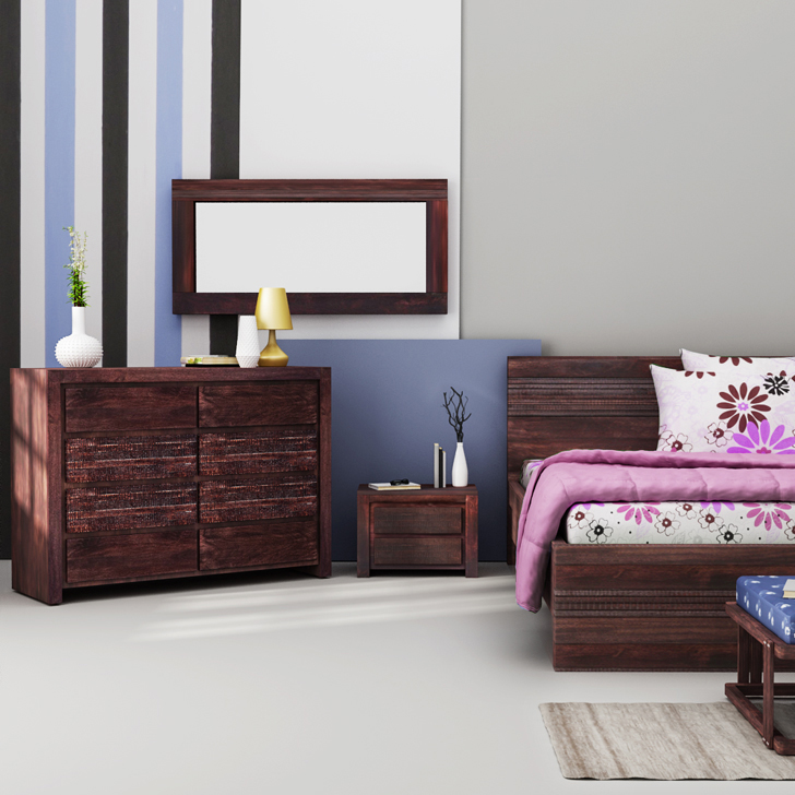 August Chest of Drawers Walnut